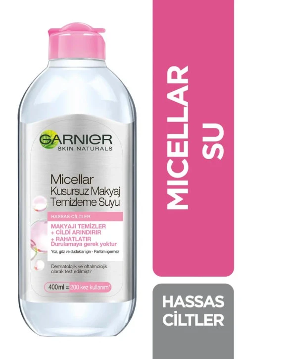 Garnier Micellar Kusursuz Makyaj Temizleme Suyu 400ML