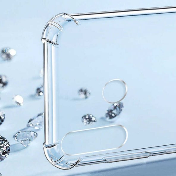 Huawei P40 Lite E Köşeleri Airbagli Antişok Ultra Koruma Kılıf - 5