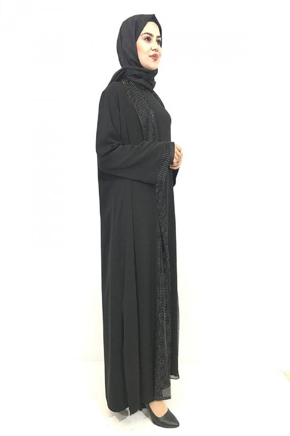 GAZZELLA İÇLİ DIŞLI ABAYA TAKIM 140 CM - 3