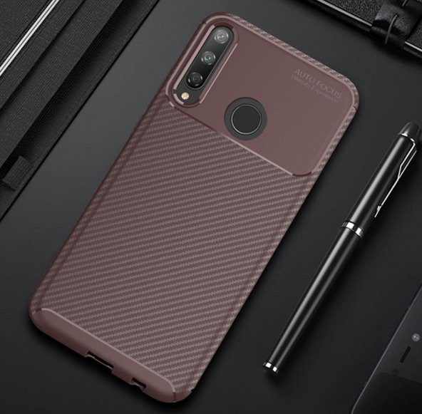 Huawei P40 Lite E Elde Kaymayan Kamera Korumalı Silikon Kılıf - 6