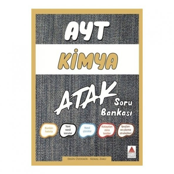 DELTA AYT KİMYA ATAK SORU BANKASI