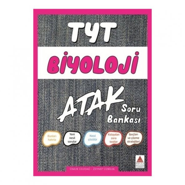 DELTA TYT BİYOLOJİ ATAK SORU BANKASI