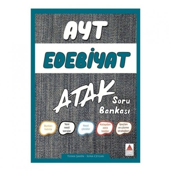 DELTA AYT EDEBİYAT ATAK SORU BANKASI