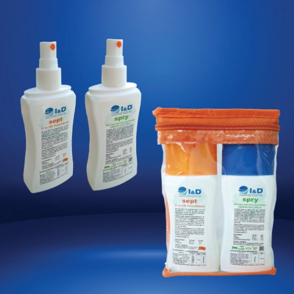 I&D SEPT El ve Cilt Dezenfektanı 100 ml - I&D SPRY Yüzey Dezenfektanı 100 ml