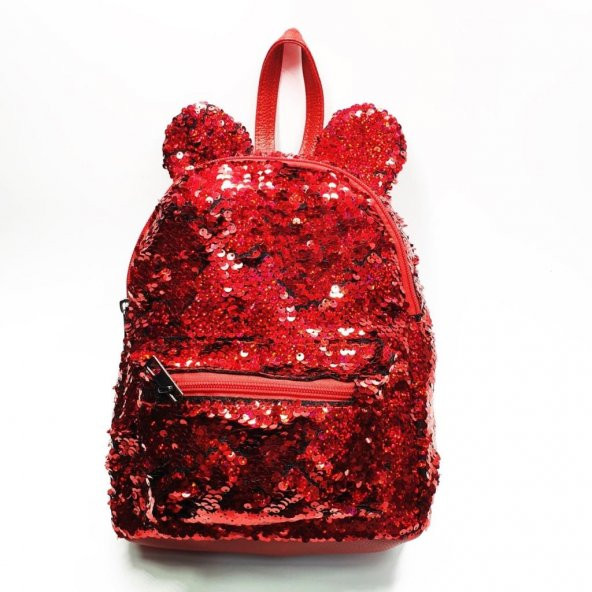 Orta Boy Küçük Kulaklı Çocuk Sırt Çantası - 11