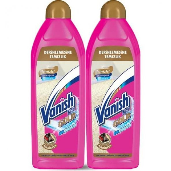 Vanish Kosla Halı Şampuanı Makine Yıkama 2li Paket (2x850 ml)