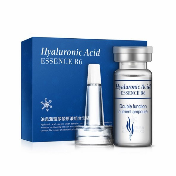 10 Adet X 5ml Essence B6 Vitamin Dermapen Hyaluronik Asit Ampül Serum Seti - 2