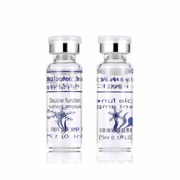 10 Adet X 5ml Essence B6 Vitamin Dermapen Hyaluronik Asit Ampül Serum Seti - 3