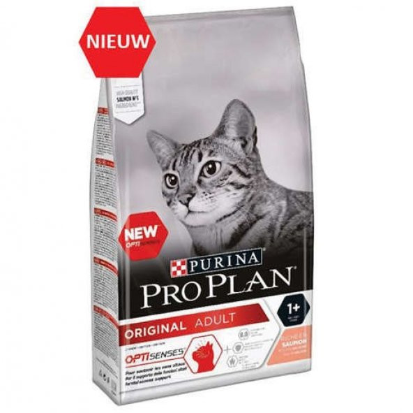 Pro Plan Adult Yetişkin Kediler İçin Somonlu Kedi Maması 10 Kg