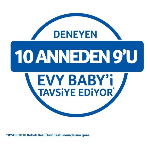 Evy Baby Bebek Bezi 6 Numara Ekstra Large Ultra Fırsat 102 Adet - 3