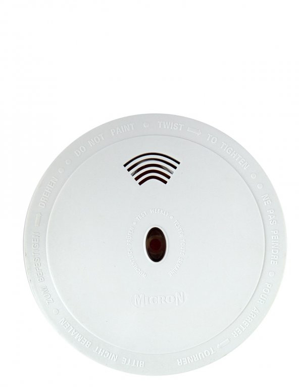 DUMAN ALARMI (DEDEKTÖR) MICRON MARKA  MN-110 (PİL HARİÇ)