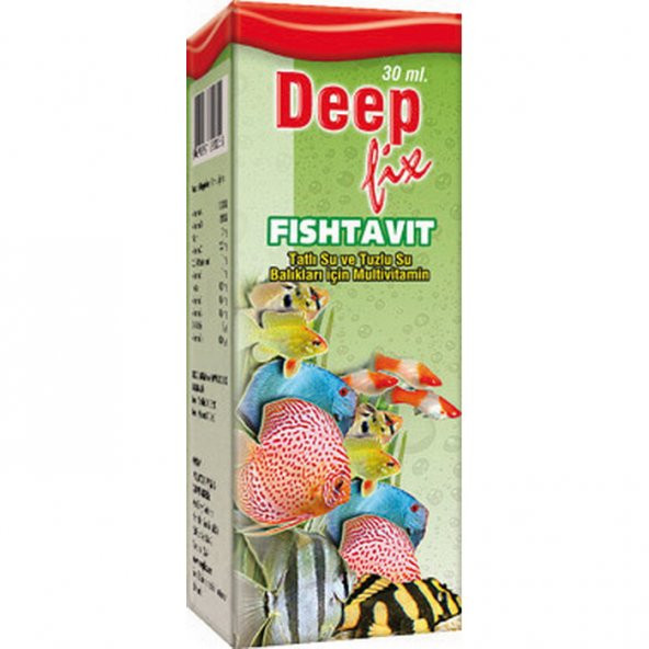 Deep Fix Fistavit Balık Vitamini 30 cc