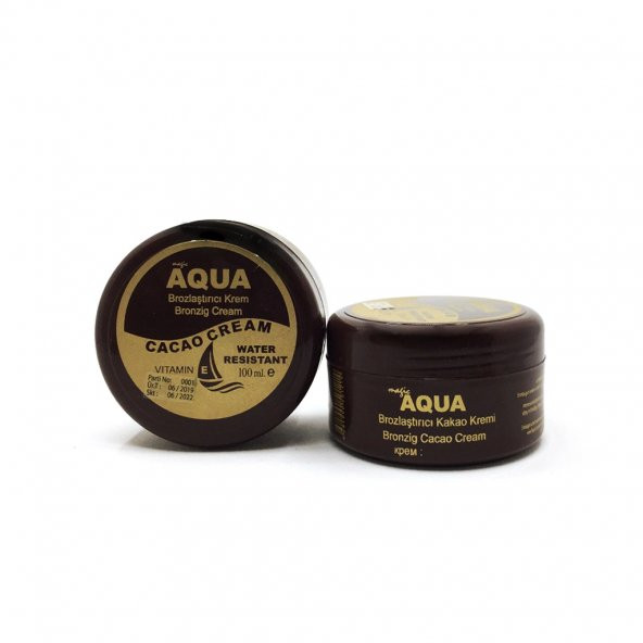 AQUA Cacao Cream Bronzlaştırıcı Kakao Kremi 100 ml
