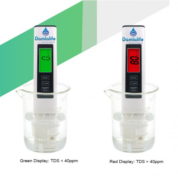 Digital Tds Metre Termometreli Su Ölçme Aleti ışıklı - 2