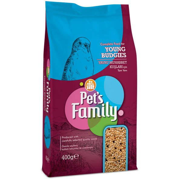 Pets Family Yavru Muhabbet Yemi 400 gr