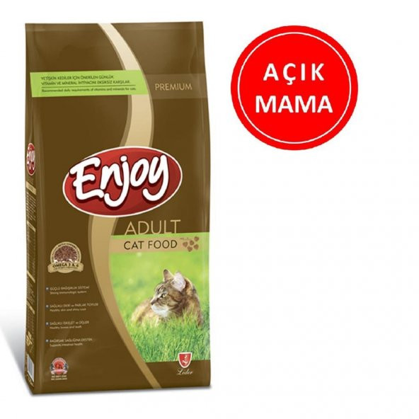 Enjoy Kedi Maması 1 Kg Açık