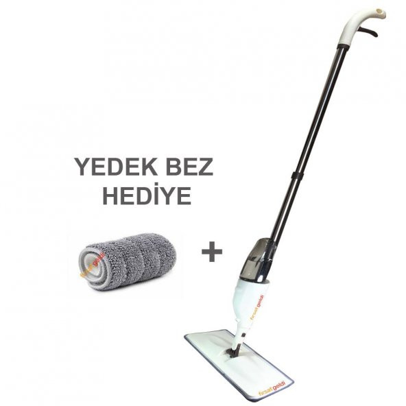 Sprey Mop + YEDEK BEZLİ Deterjan Hazneli Sprey MOP - 3