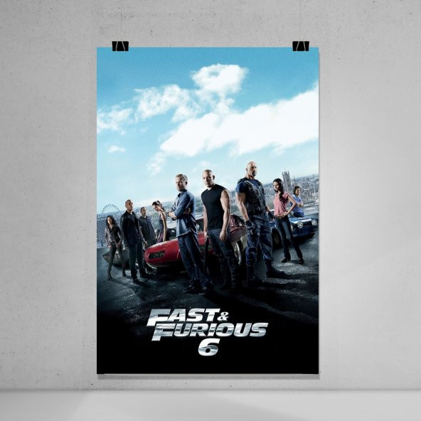 Hızlı ve Öfkeli Film Afişi - Fast and Furious Serisi Filmi Posteri