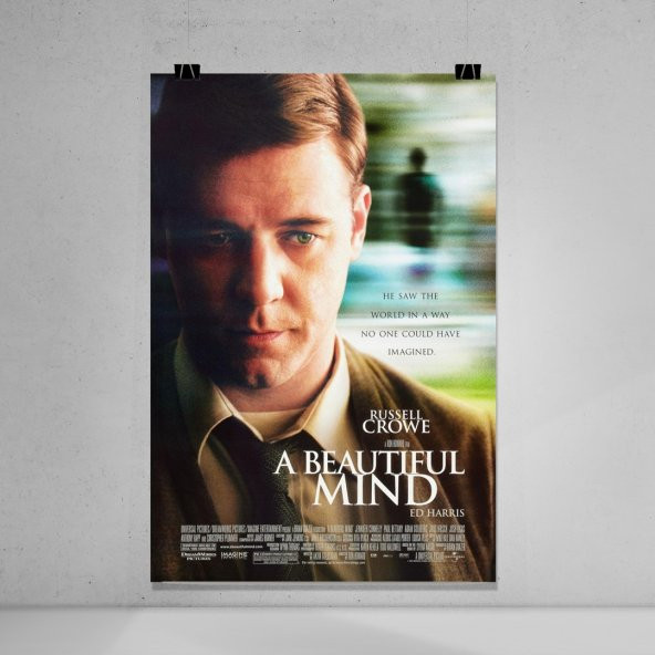 Akıl Oyunları Film Afişi - A Beautiful Mind Filmi Posteri