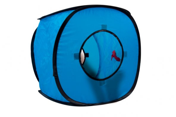 Karlie Kedi Küp Ev 38X38X38 cm Mavi - 2