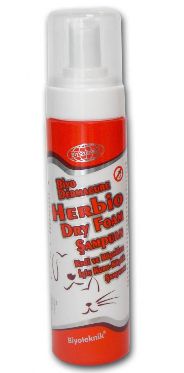Biyoteknik Herbio Dry Foam Şampuanı 250 ml