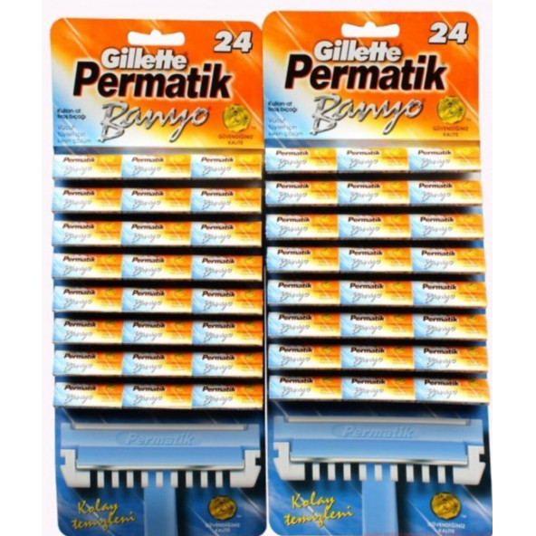 Gillette Permatik Banyo Kartela 48'li X 5 ADET - 3