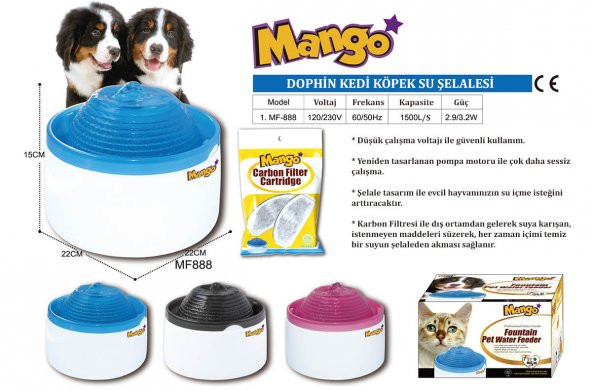 Dophin Kedi Köpek Su Şelalesi - 2