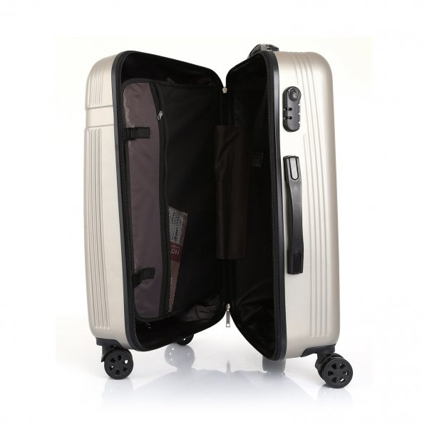 Hotowa Silver Line ABS Valiz 8012 Gold Orta Boy - 4