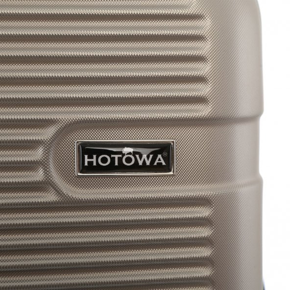 Hotowa Silver Line ABS Valiz 8012 Gold Orta Boy - 5