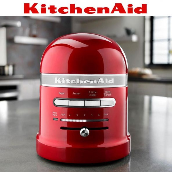 KitchenAid Artisan 5KMT2204EER Empire Red Ekmek Kızartma Makinesi - 3