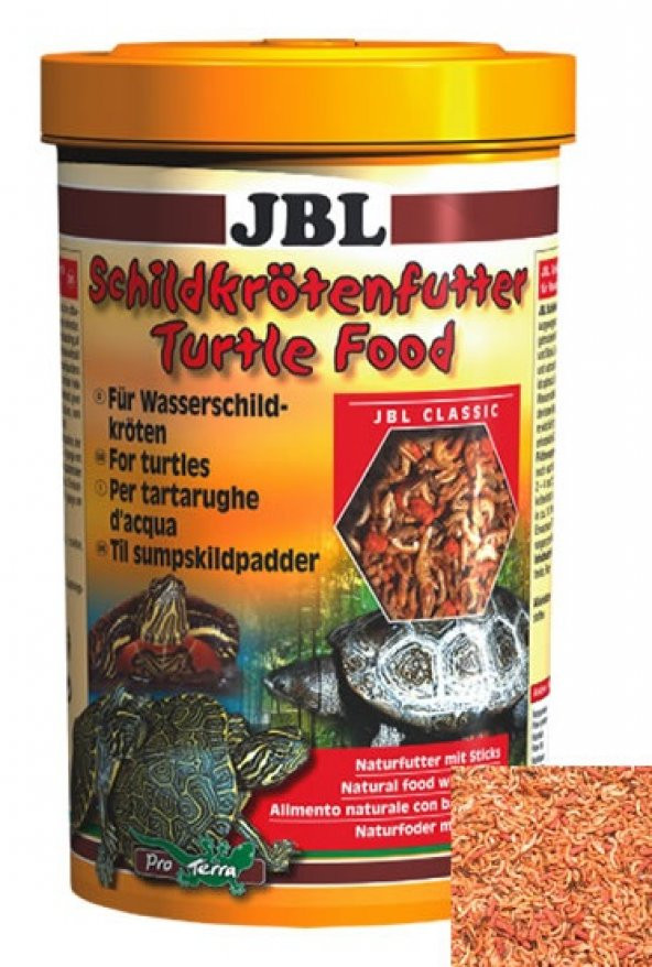 Jbl Turtle Food 1L-120 gr Kapl. Çubuk Yem