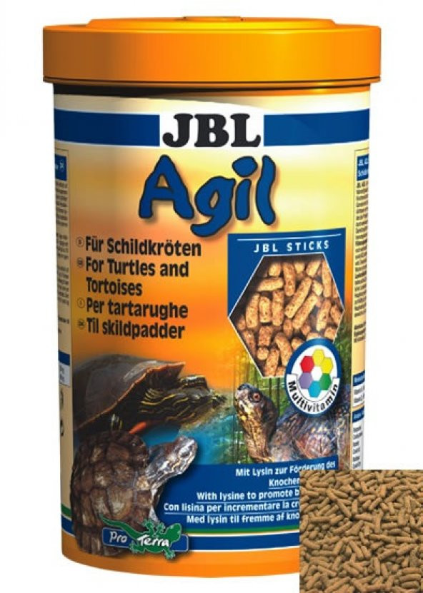 Jbl Agil Çubuk Kaplumbağa Yemi 250 ml - 100 gr