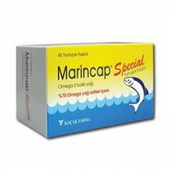Marincap Special Omega 3 45 Kapsül Balık Yağı 1000 mg - 1