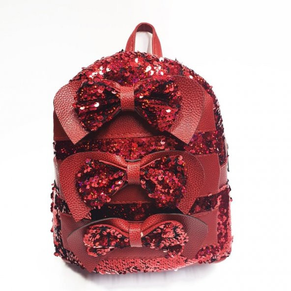 Orta Boy Üç Papyonlu Çocuk Sırt Çantası - 7