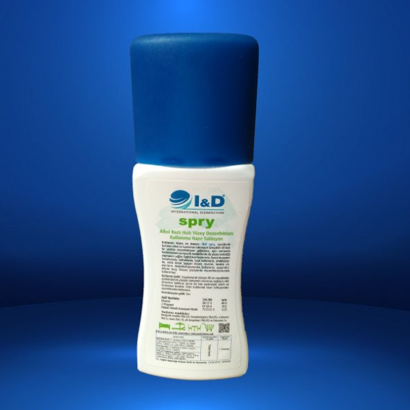 I&D SPRY Alkol Bazlı Spray Yer ve Yüzey Dezenfektanı - 100 ml