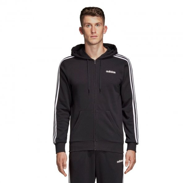 Adidas Essential 3S Fz Ft Erkek Sweatshirt DQ3102