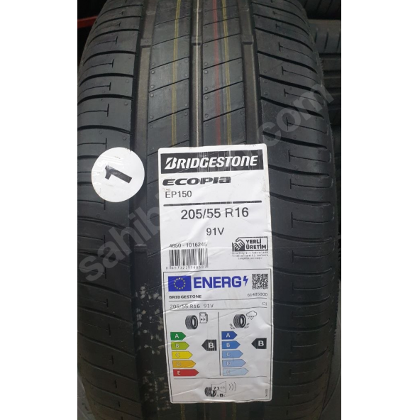 Bridgestone Ecopia EP150 205/55 R16 91V Yaz Lastiği 2023 Üretimi - 2