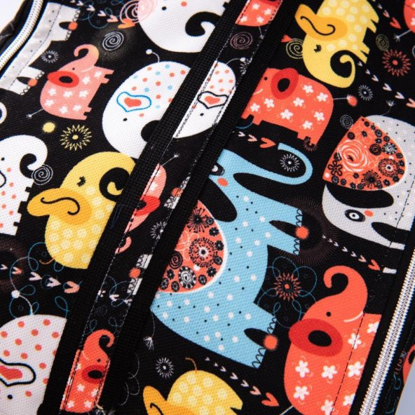 Bebebebek Sevimli Fil Portbebe Kanguru Seti - 6