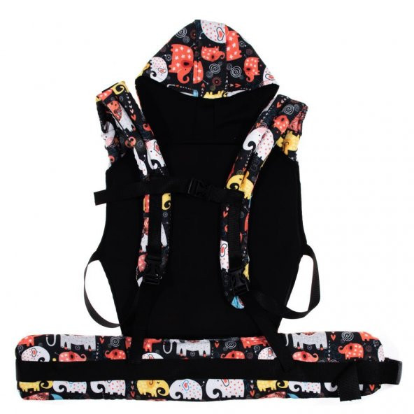 Bebebebek Sevimli Fil Portbebe Kanguru Seti - 9