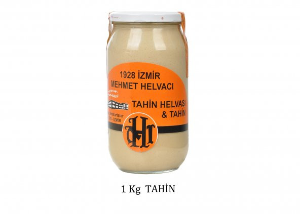 Tahin, Naturel, 1 Kg, Mehmet Helvacı 1928 İzmir