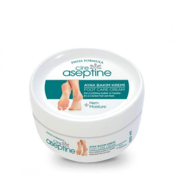 CİRE ASEPTINE AYAK BAKIM KREMİ 150ML