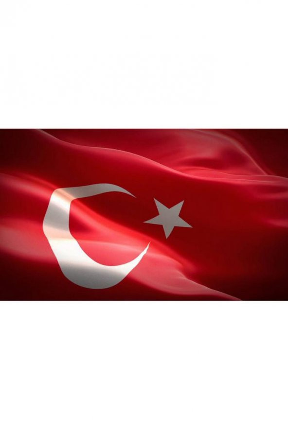 Türk Bayrağı 200x300 cm Özel Alpaka Kumaş Bayrak (BKT-111)