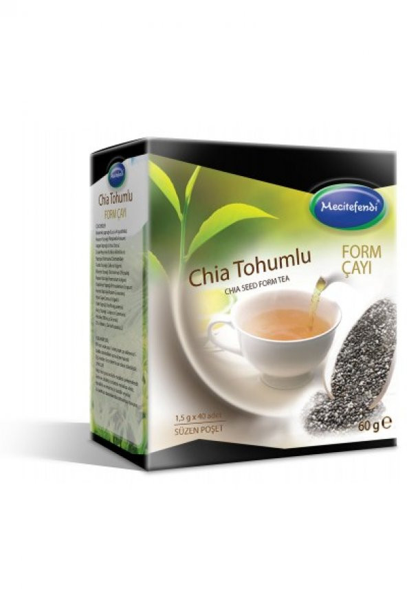 Mecitefendi Chia Tohumlu Çay 40'lı Süzen Poşet