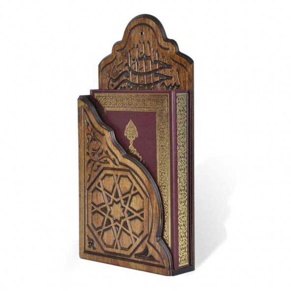 Ahşap Kuran-ı Kerim Kabı - Osmanlı Model