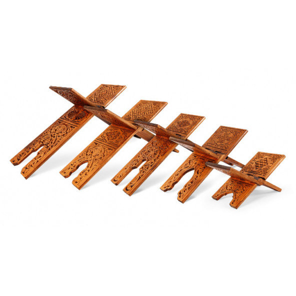 Ahşap Rahle Oymalı Model 35 cm - 5