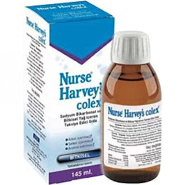 Nurse Harveys Colex Gaz Giderici 145 ml Bitkisel Şurup - 1