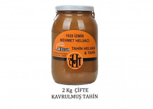 1928 Mehmet Helvacı Çifte Kavrulmuş Tahin 2 Kg