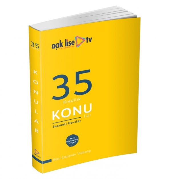 Açık Lise Tv 35 Kredilik Konular - Seçmeli Dersler
