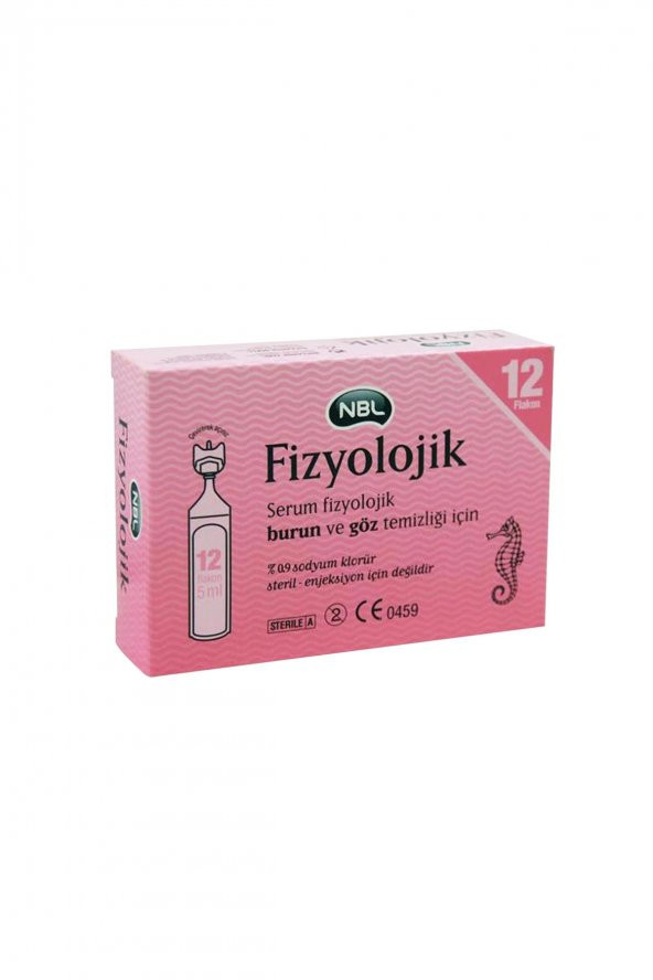 Nbl Fizyolojik Burun ve Göz Temizliği Serumu 12 Adet