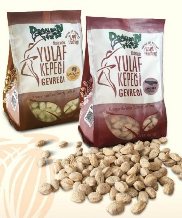 Doğalsan Yulaf Kepeği Gevreği Çikolata ve Tarçınlı 200 gr X 2 Adet Sağlıklı Atıştırmalık